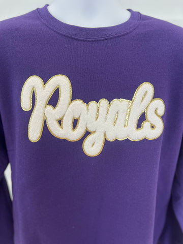 ROYALS Chenille Sweatshirt