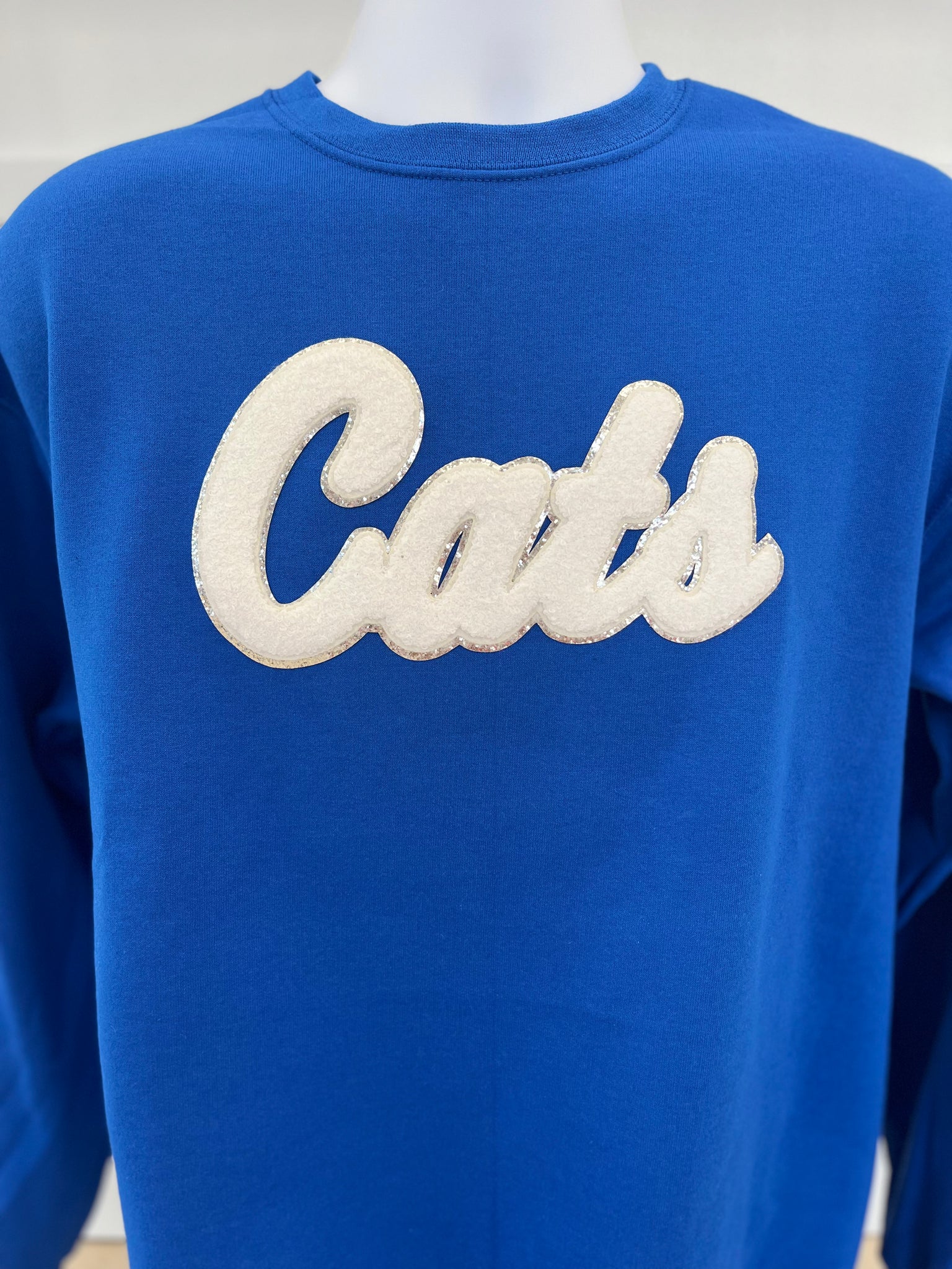 KY "CATS" Chenille Sweatshirt