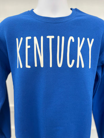 "Kentucky" Vinyl Sweatshirt